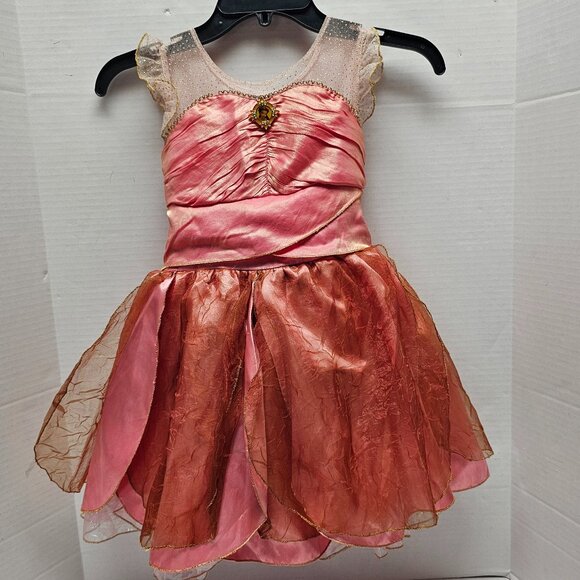 Disney Store Dress Up Fairy Disneyland Resort World Fairy Costume Rosetta S 5 6 - Picture 1 of 16